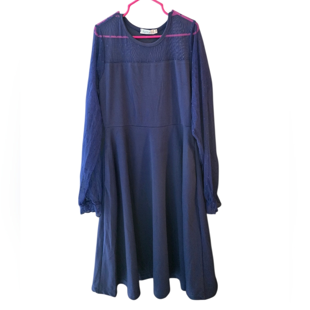 Navy Blue Kids Dress
